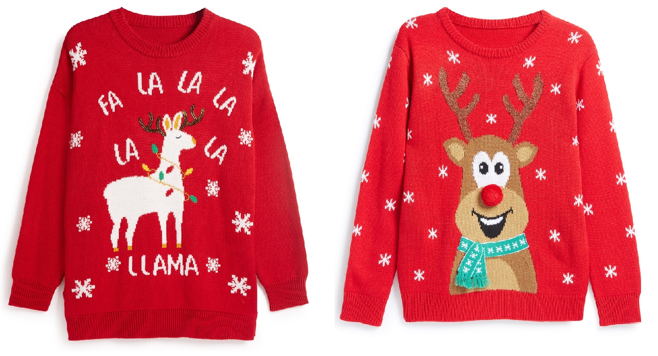 De leukste foute kersttruien shop je bij Primark
