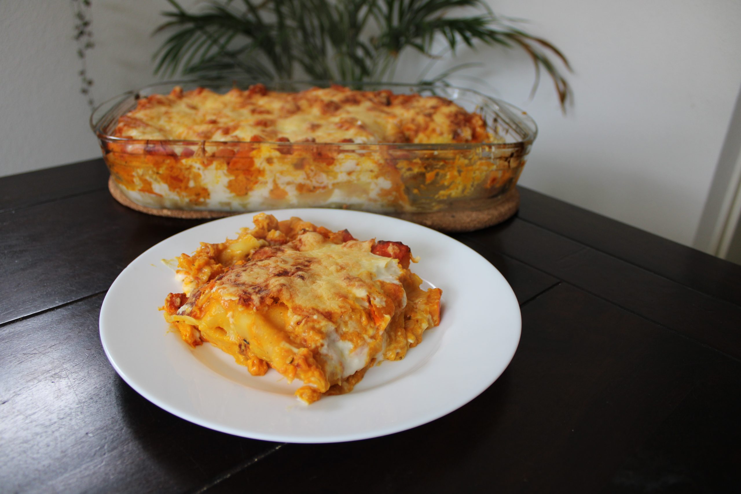 Recept vegetarische pompoen lasagne - tipsvoorjou.com