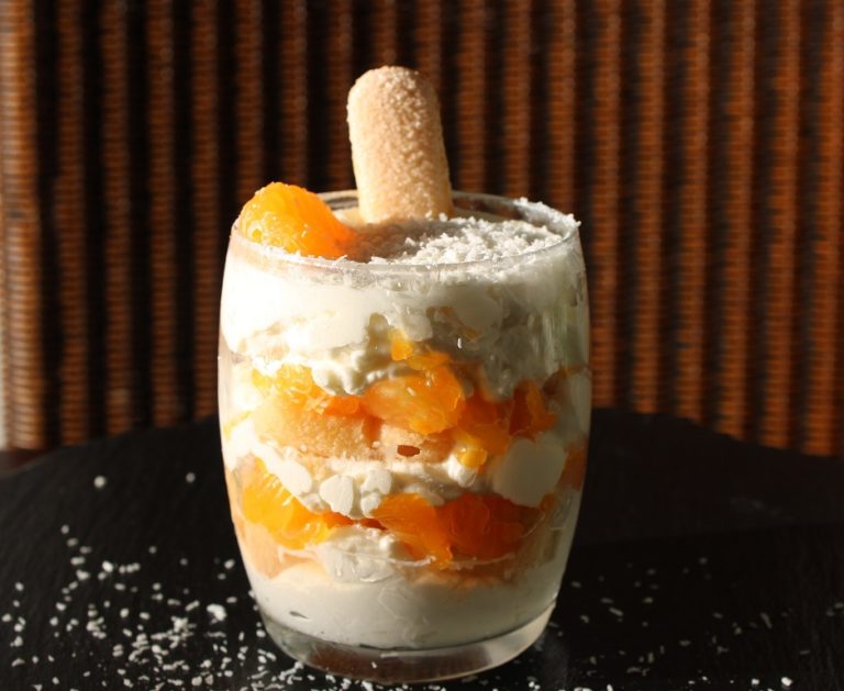 Recept mandarijn tiramisu zonder ei