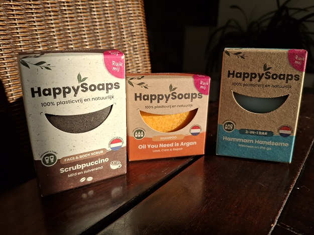 Maak kennis met de nieuwste producten van Happy Soaps nieuwe zepen